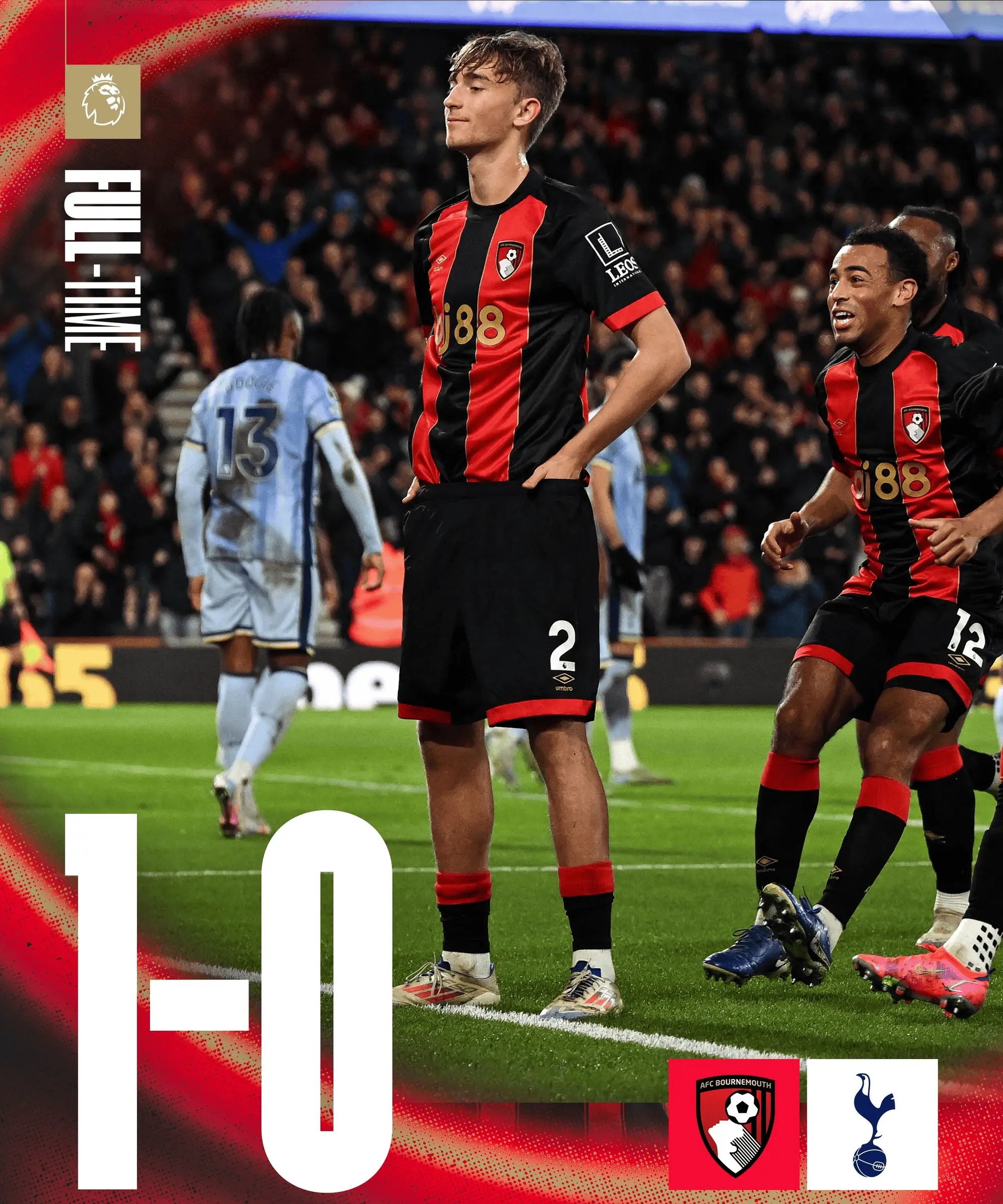 热刺主场战平伯恩茅斯,英超赛场波折 热刺主场战平伯恩茅斯,英超赛场波折