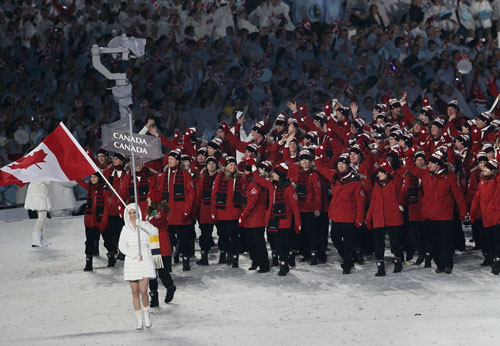 加拿大代表团壮举丰富,赢得好评 加拿大代表团壮举丰富,赢得好评