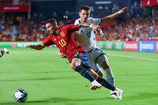 意大利队在与北马其顿的交锋中大获全胜